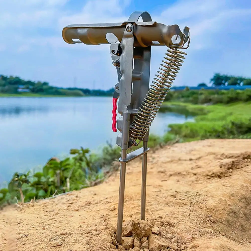 Automatic fishing rod holder