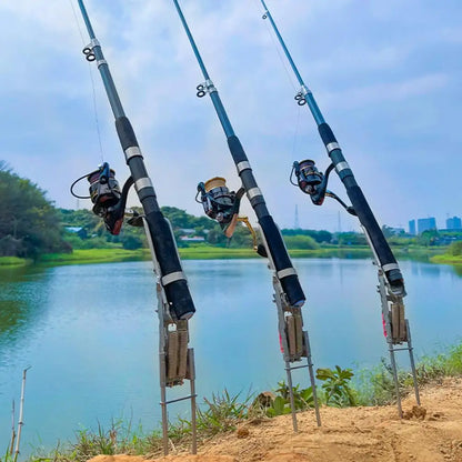 Automatic fishing rod holder
